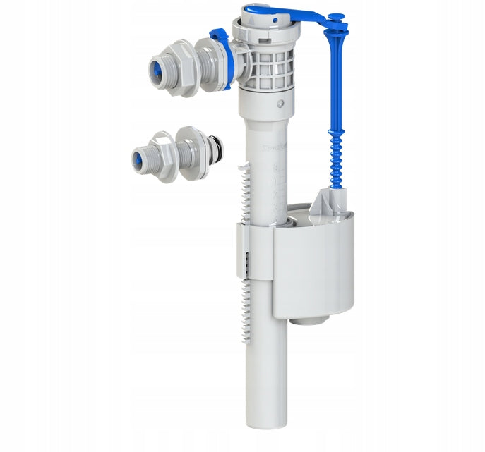 Zawór napełniający do spłuczki 1/2" z króćcem 3/8" toaleta WC