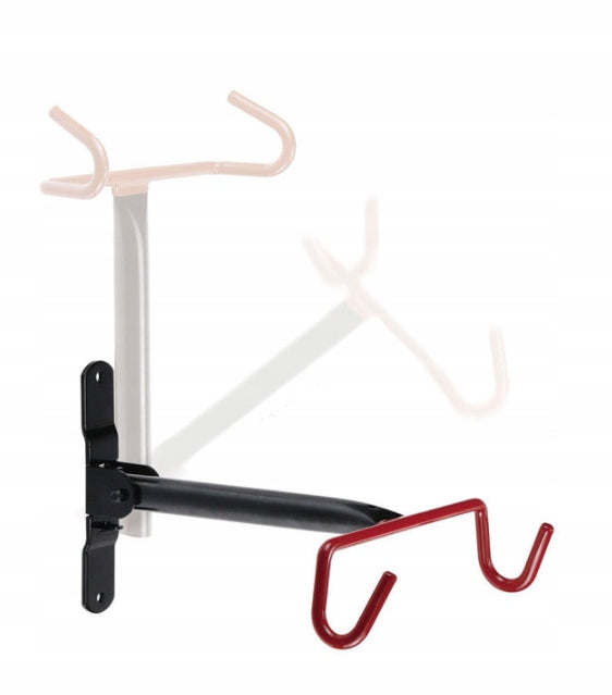 Wieszak rowerowy ścienny na ścianę 28cm składany
