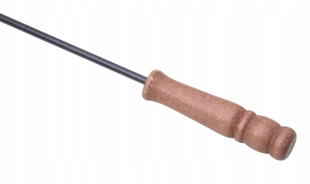 Zgarniacz wygarniacz do popiołu do pieca pogrzebacz czarny 59cm
