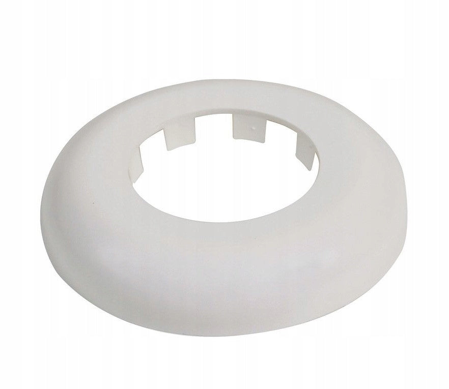 Aqbau rozeta –50mm MASKOWNICA DO RUR instalacji biała