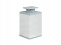 4 x nóżka meblowa z aluminium KWADRATOWA komplet do mebli 6x6/ H-10cm chrom