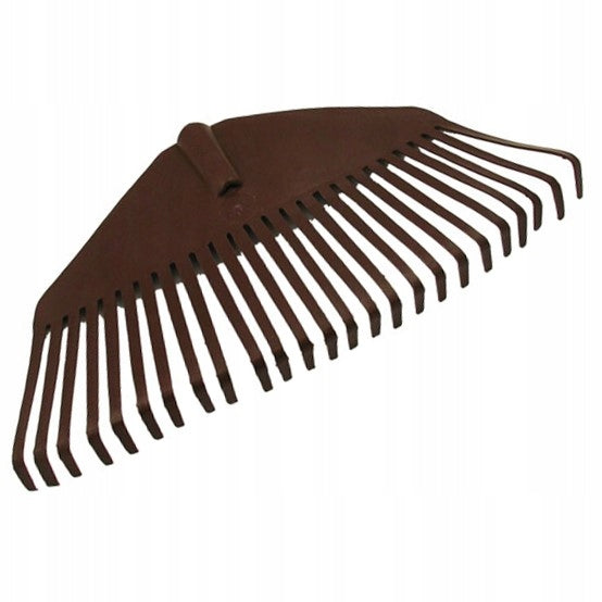 Grabie plastikowe 39cm do liści płaski ząb XL uniwersalne mocne bez trzona