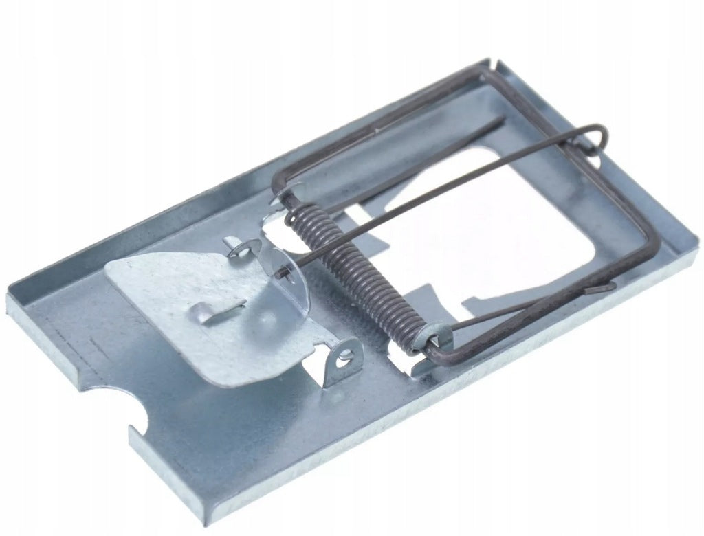 Łapka pułapka na myszy metalowa 105x55mm