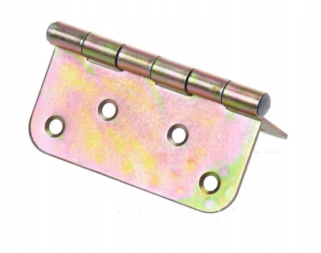 Zawias splatany 80 x 80mm budowlany meblowy skrzyniowy ocynk złoty 2 szt
