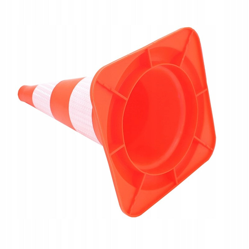 Pachołek drogowy odblaskowy 50cm PVC odblask ostrzegawczy jesień