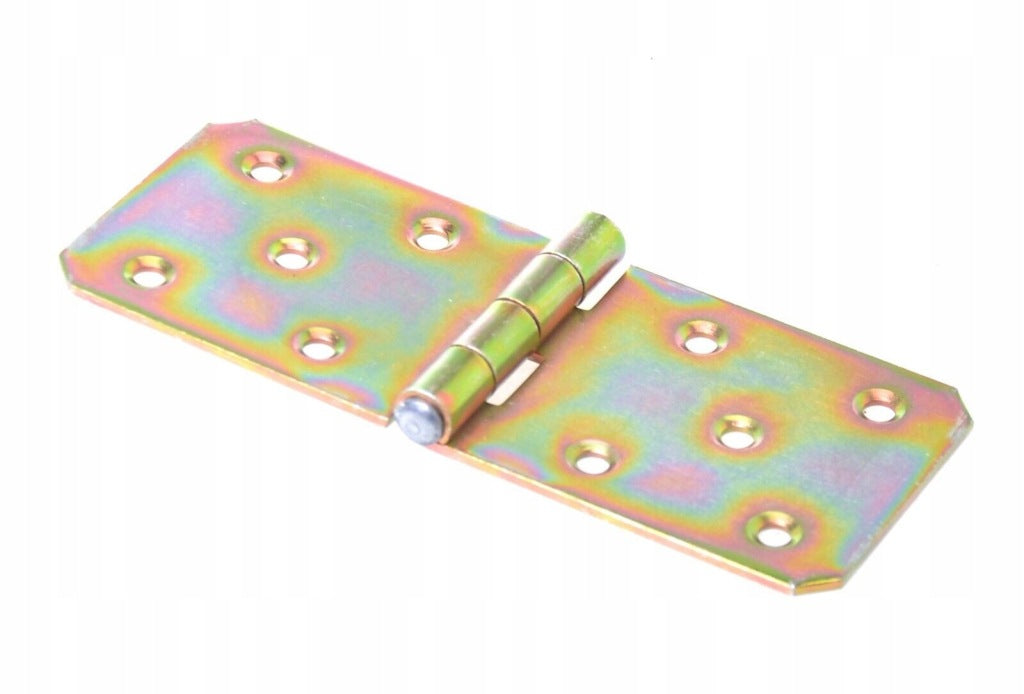 Zawias splatany budowlany skrzyniowy meblowy 60 x 150 mm ocynk żółty