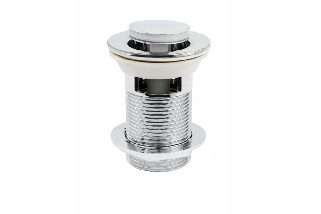 Aqbau korek spustowy klik-klak z tworzywa ABS 5/4'' chrom