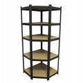 Regał garażowy 180x70x40/43cm 5x175kg METALOWY mocny magazynowy MDF