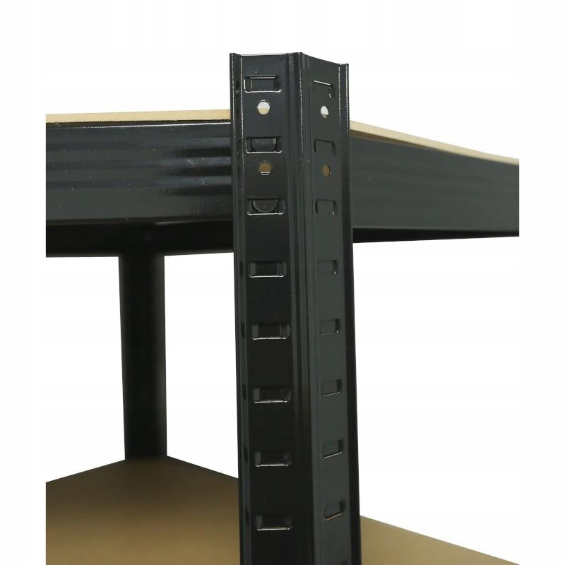 Regał garażowy 180x70x40/43cm 5x175kg METALOWY mocny magazynowy MDF