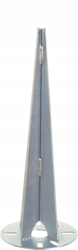 Aqbau kołek do wbijania w ziemię do lampy tuleja kotwa ocynk 1szt śr.18 cm