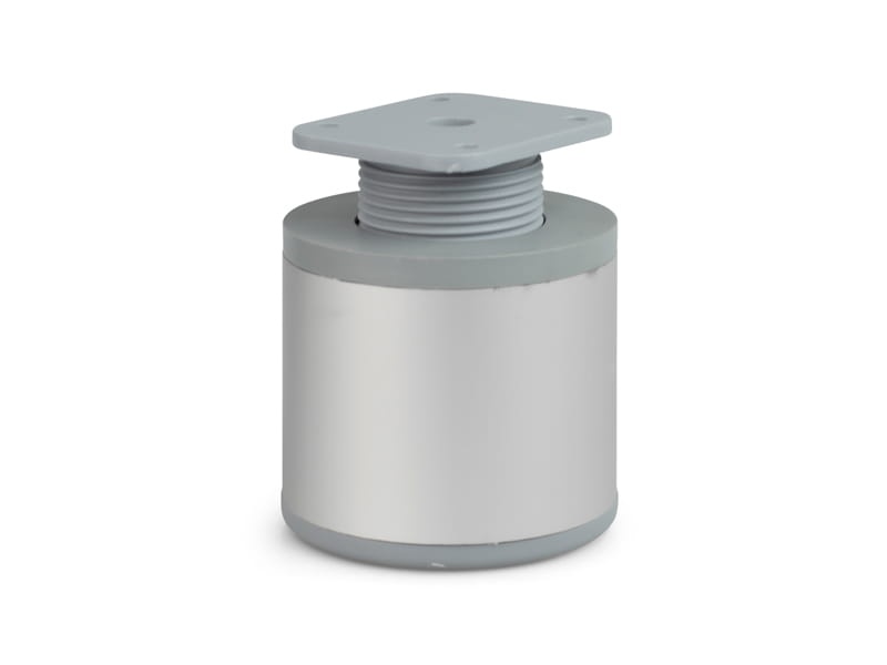4 x nóżka meblowa z aluminium OKRĄGŁA komplet do mebli 6cm/ H-6cm
