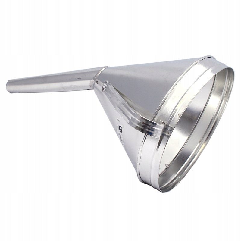 Aqbau lejek metalowy skośny średnica 23cm miedziane sitko blacha ocynk