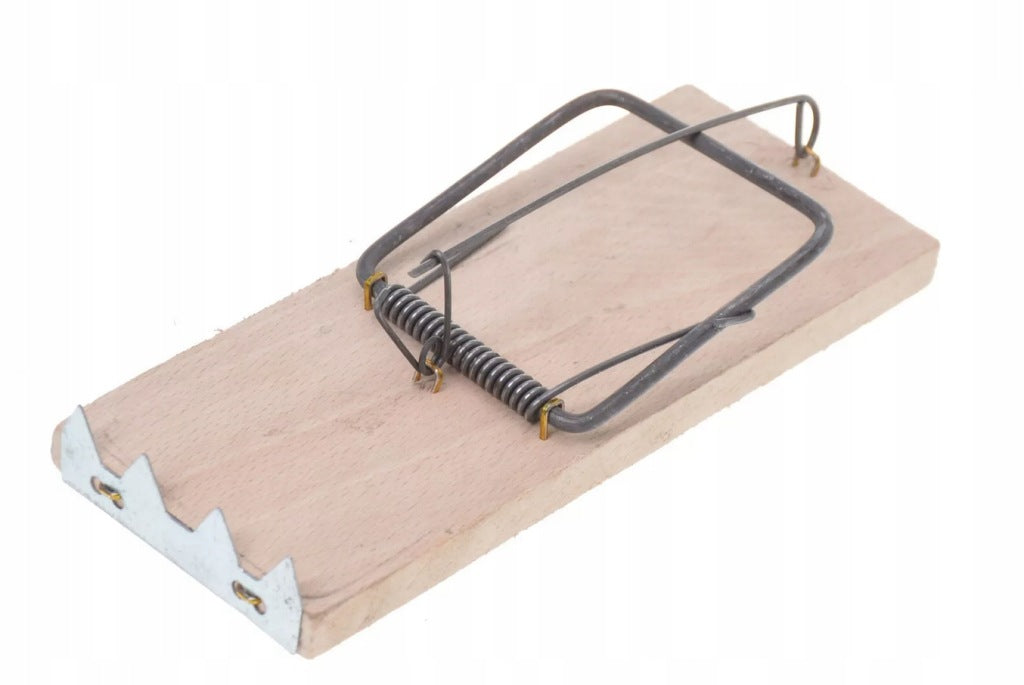 Łapka pułapka na szczury drewniana 170x70mm