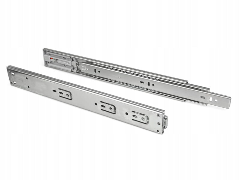 Prowadnica Kulkowa do szuflad, Pełny Wysuw Push-Open, 500mm, komplet 2 szt