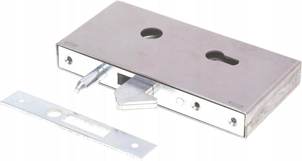 Aqbau zamek hakowy 72/60 do drzwi przesuwnych bramy ogrodzenia metal ocynk