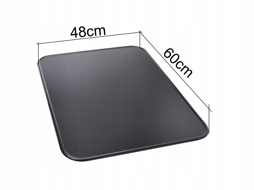 Blacha przypiecowa pod piec pod kominek 48x60cm czarna