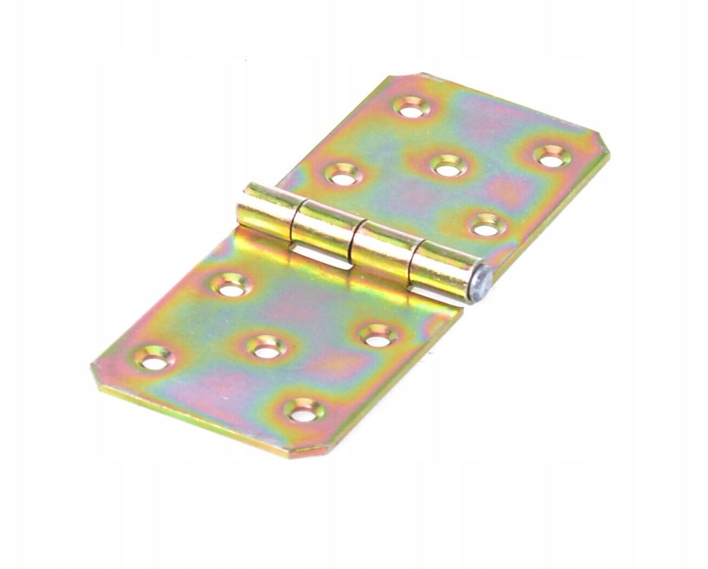 Zawias splatany budowlany skrzyniowy meblowy 60 x 150 mm ocynk żółty