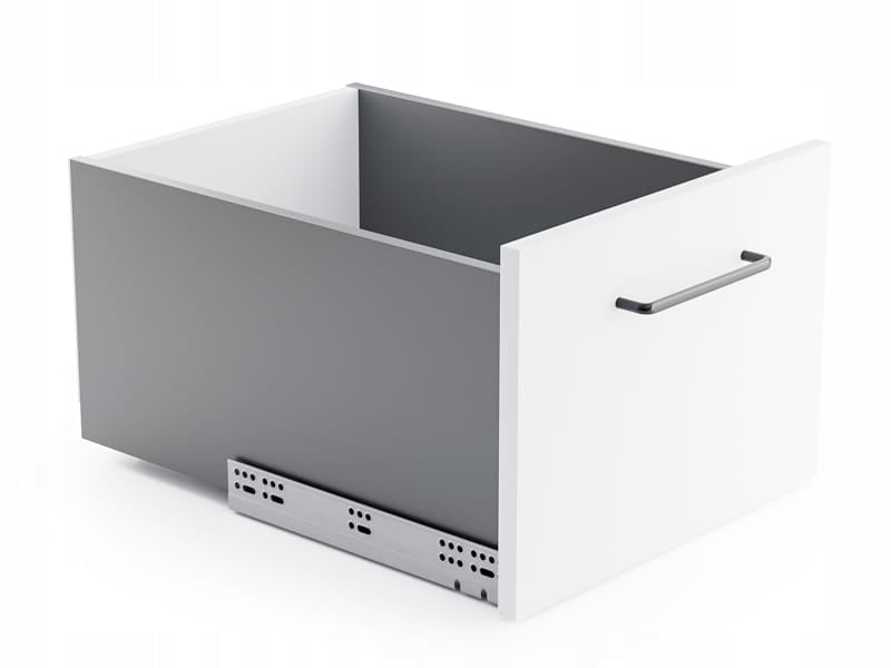 Aqbau szuflada systemowa DiBOX H249 L-500mm antracyt prowadnice udźwig 40kg