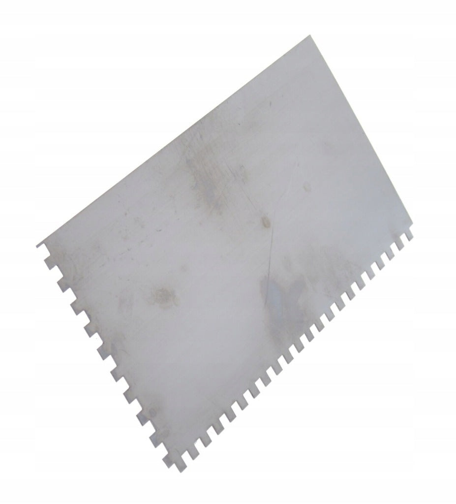 PACA NIERDZEWNA Z ZĘBAMI 6 x 6 270x130mm DREWNIANA RĄCZKA