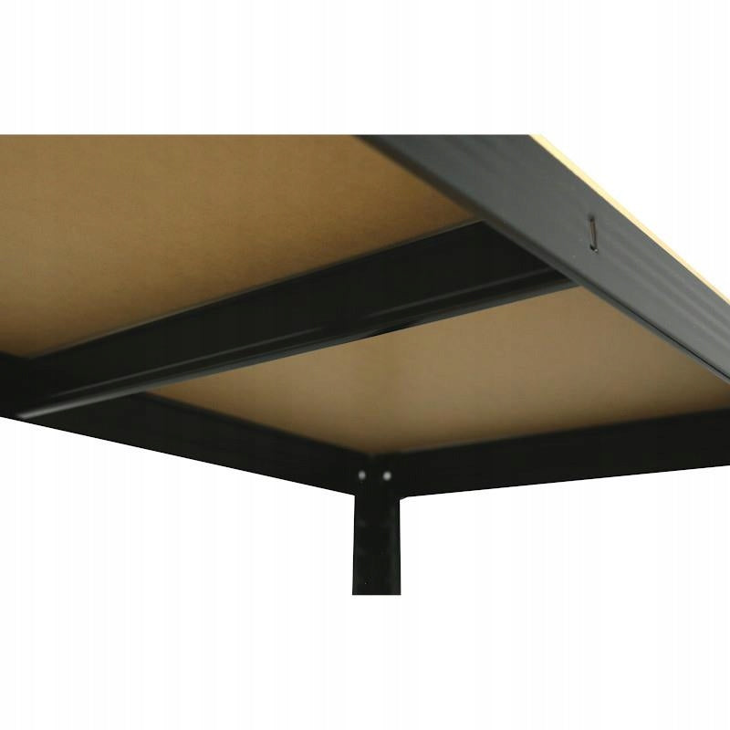 Regał garażowy 180x90x45cm 5 półek x175kg METALOWY mocny magazynowy MDF
