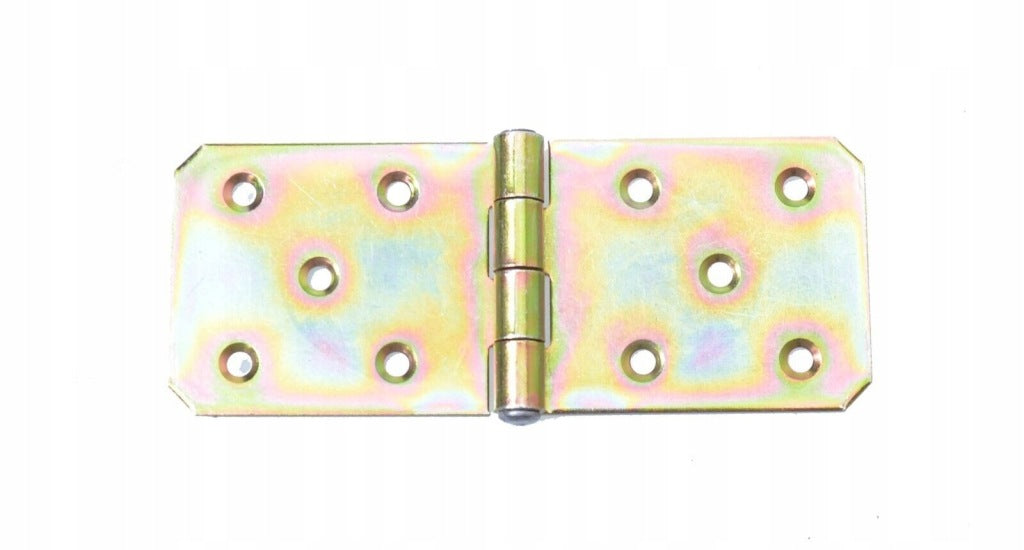 Zawias splatany budowlany skrzyniowy meblowy 60 x 150 mm ocynk żółty