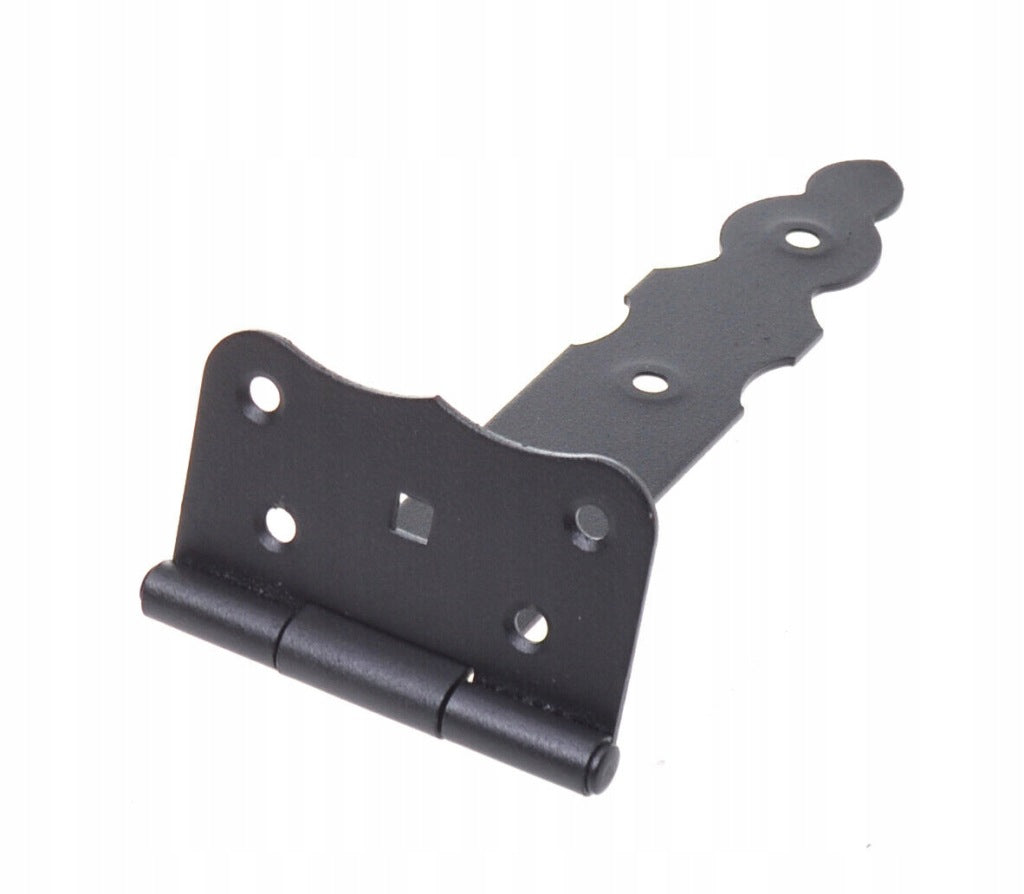Zawias altanowy budowlany drzwiowy skrzyniowy meblowy czarny 200mm