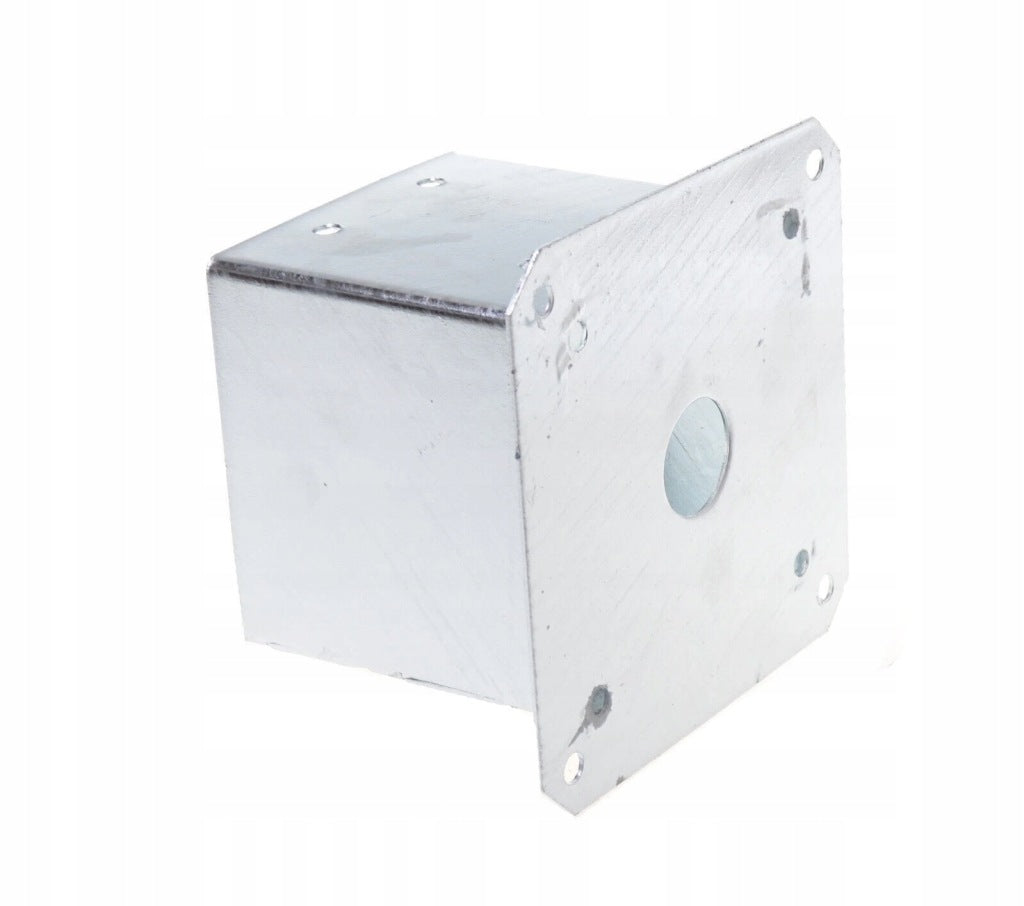 Aqbau zestaw 4 szt wspornik słupka ogrodowy kotwa tuleja gruntowa 60mm stal