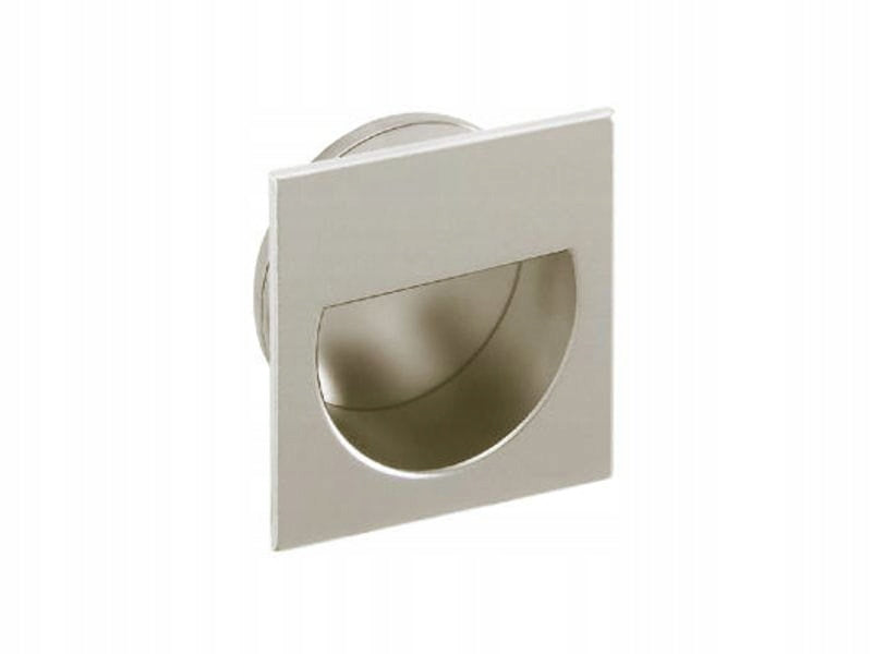 Kwadratowy uchwyt wpuszczany do mebli 45x45mm meblowy metalowy 1szt satyna