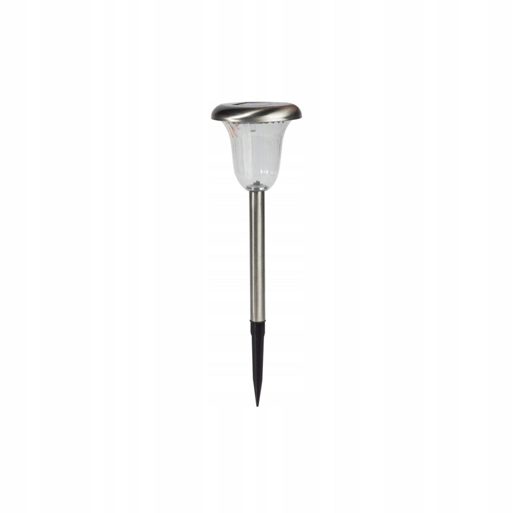 Lampa solarna stal wbijana 41cm