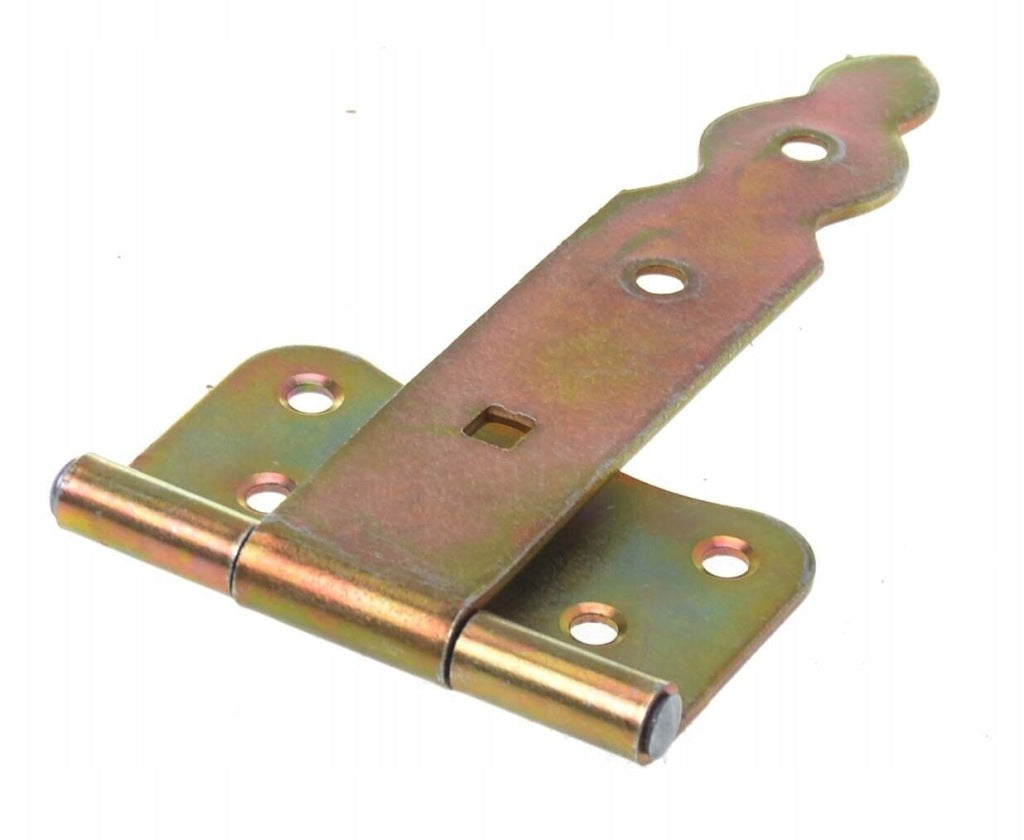Zawias altanowy budowlany drzwiowy skrzyniowy meblowy żółty ocynk 150mm