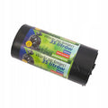 Worki na śmieci folia LDPE 35L/15szt z zaciągiem czarne mocne