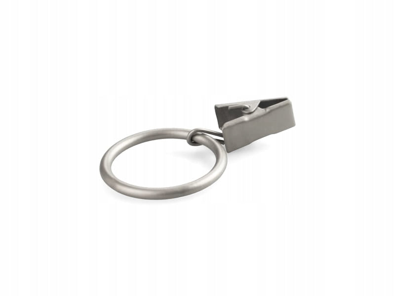 Żabki żabka do firanek zasłon karniszy metalowe kółko 50 szt 36mm chrom