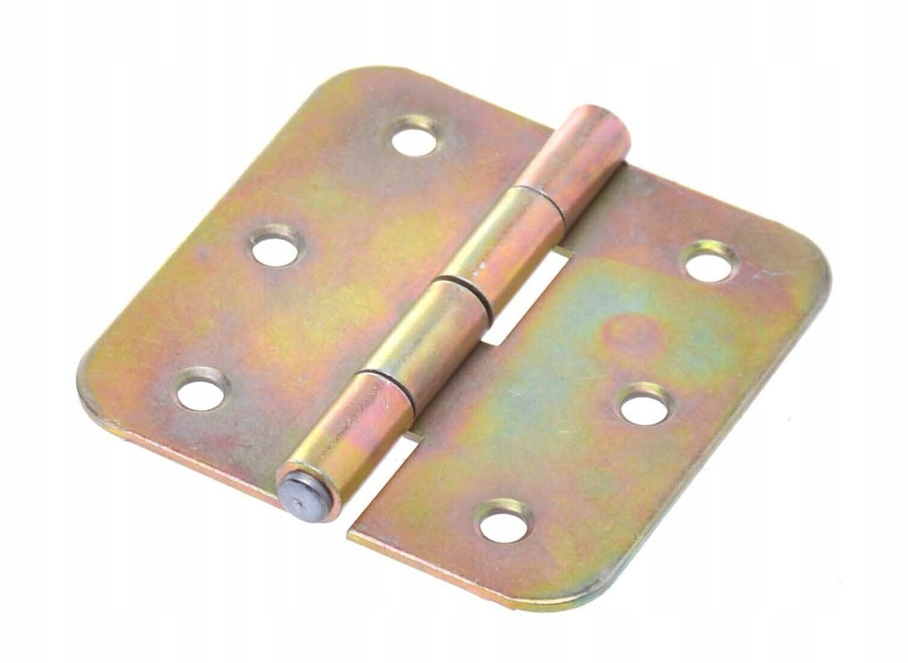 Zawias splatany 75 x 75mm budowlany ocynk złoty 2 szt