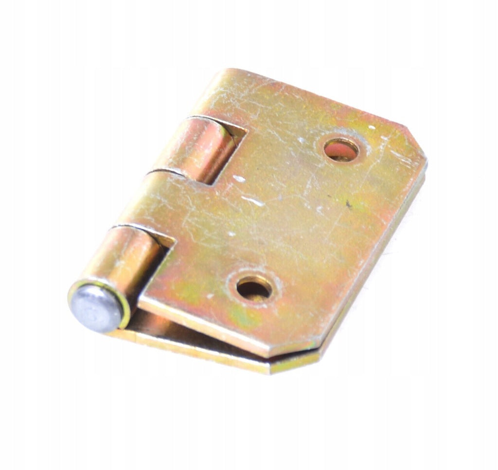 Zawias budowlany splatany meblowy skrzyniowy 60 x 70 mm ocynk żółty