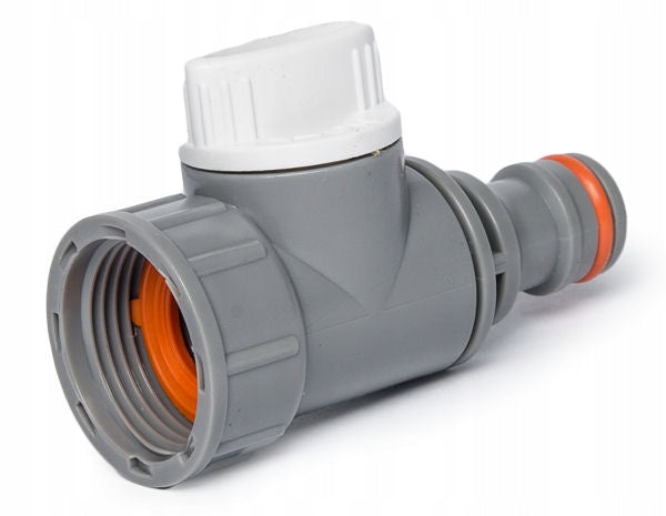 Aqbau White Line Przyłącze z zaworem GW 3/4″ na kran podlewanie