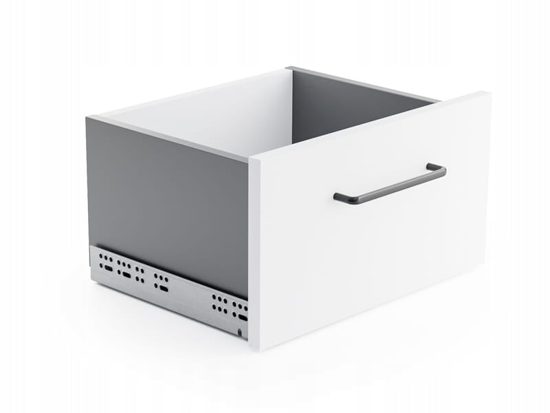 Aqbau szuflada systemowa DiBOX H185 L-300mm antracyt prowadnice udźwig 40kg
