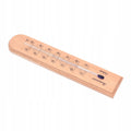 Termometr wewnętrzny pokojowy drewniany 20cm XLTOOLS dokładny drewniany