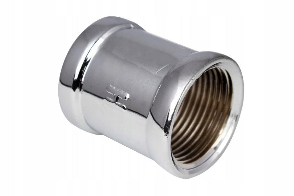 Aqbau mufa mosiężna 1/2″ cala do łączenia dwóch elementów instalacji