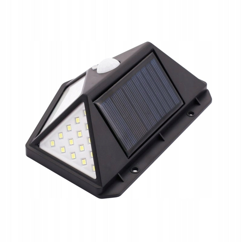 Aqbau lampa solarna ogrodowa na podwórko zawieszana czujnik wielokierunkowa