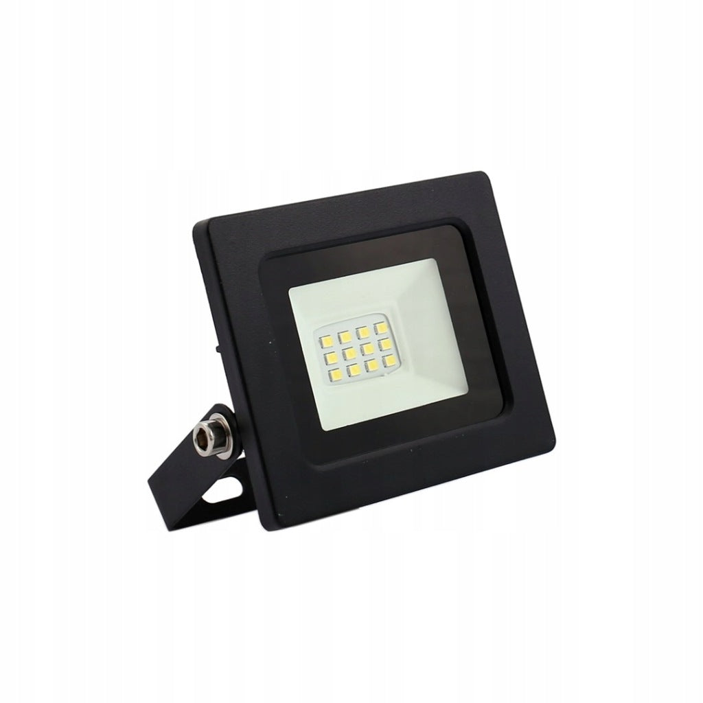 Aqbau naświetlacz LED SLIM 10W na ścianę mur ogrodzenie neutralna biel