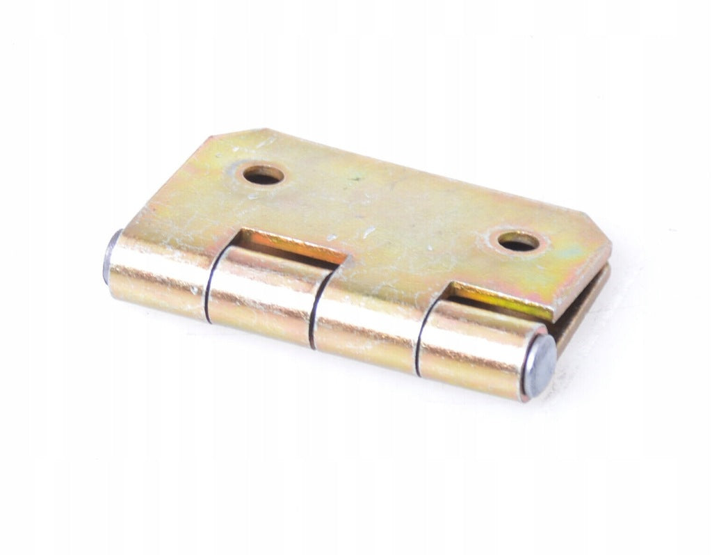 Zawias budowlany splatany meblowy skrzyniowy 60 x 70 mm ocynk żółty
