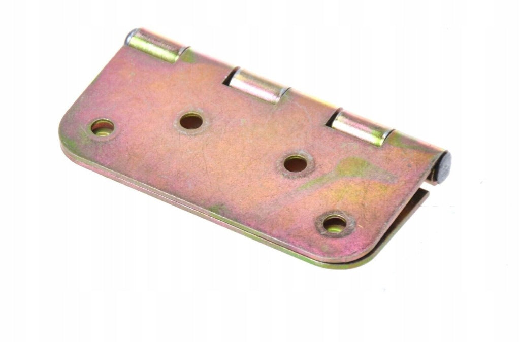 Zawias splatany 80 x 80mm budowlany meblowy skrzyniowy ocynk złoty 2 szt