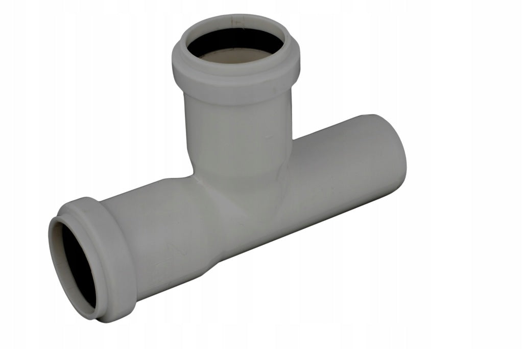 Aqbau Trójnik kanalizacyjny śr 50mm kąt 90 stopni rozgałęzianie instalacji