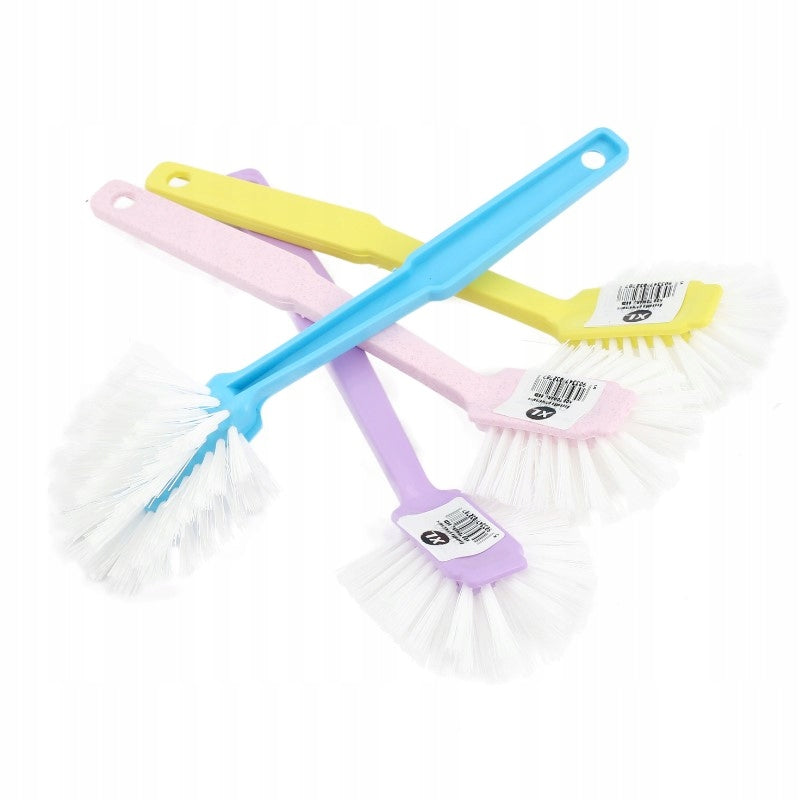 Szczotka uniwersalna 25cm z włosia PCV kolory, do czyszczenia