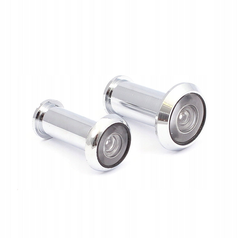 Wizjer drzwiowy 14mm kąt widzenia 180° chrom, chromowany judasz do drzwi