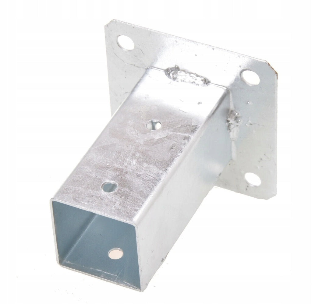 Aqbau zestaw 4 szt wspornik słupka ogrodowy kotwa tuleja gruntowa 60mm stal