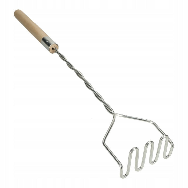 Tłuczek ubijak do ziemniaków warzyw przemysłowy duży 71cm mocny drut 6mm