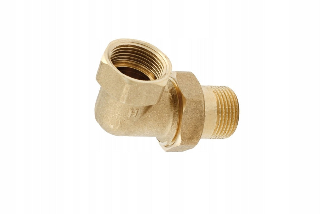 Aqbau śrubunek mosiężny kątowy z oringiem 5/4″ mosiądz