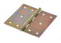 Zawias splatany 100 x 100mm budowlany meblowy skrzyniowy ocynk złoty 10 szt