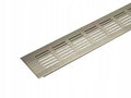 Kratka wentylacyjna aluminium duża meblowa 800x60mm wentylacja mebli Nikiel